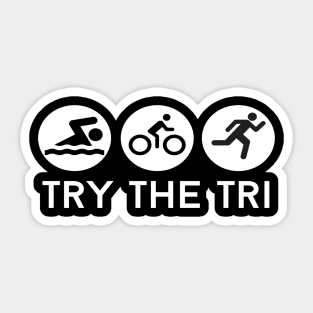 Try The Tri Sticker